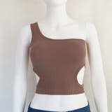 タンクトップ へそ出し ワンショルダー | Miniministore | 詳細画像11 