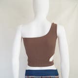 タンクトップ へそ出し ワンショルダー | Miniministore | 詳細画像13 