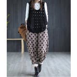 ニットベスト 穴あき レディース 春秋夏 | Miniministore | 詳細画像2 