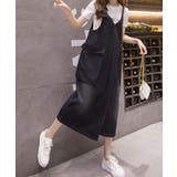 サロペット ロング丈 デニムワンピース | Miniministore | 詳細画像5 