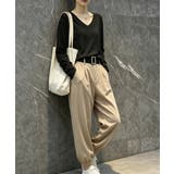 ニットTシャツ Vネック プルオーバー | Miniministore | 詳細画像4