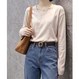 ニットTシャツ Vネック プルオーバー | Miniministore | 詳細画像6