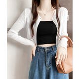 カーディガン ショート丈 長袖 トップス | Miniministore | 詳細画像3 