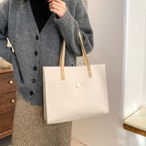 オフホワイト | トートバッグ レディース A4対応 | Miniministore
