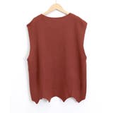 ニットベスト ゆったり 重ね着 春秋冬服 | Miniministore | 詳細画像12