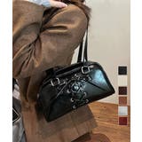 トートバッグ PUレザーバッグ ツヤ感 | Miniministore | 詳細画像1