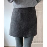 ダークグレー | ウールライクミニタイトスカート 美脚脚長 | Miniministore