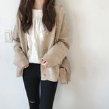 ベージュ | ニットカーディガン レディース アウター | Miniministore