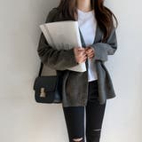 ダークグレー | ニットカーディガン レディース アウター | Miniministore