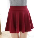 ワインレッド | サーキュラースカート フレアスカート | Miniministore
