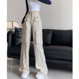 アイボリー | カーゴパンツ レディース ベイカーパンツ | Miniministore