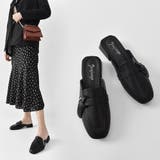 ブラック | ミュールサンダル パンプス レディース 靴 | Miniministore