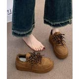 キャメル | 厚底コートスニーカーローカットレディース | Miniministore