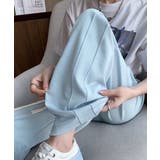 ブルー | スウェットパンツ レディースワイドパンツ | Miniministore