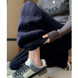 ネイビー | スウェットパンツ レディースワイドパンツ | Miniministore