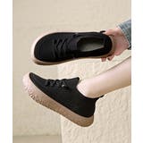 ブラック | 厚底ニットスニーカー ソックススニーカー | Miniministore