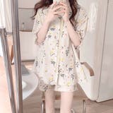 半袖セット | セットアップルームウェア 花柄ワンピース | Miniministore