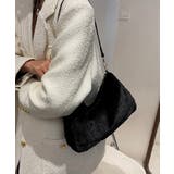 ブラック | ファーバッグ ショルダーバッグレディース | Miniministore