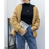 リブニットトップス きれいめ ハイネック | Miniministore | 詳細画像8 