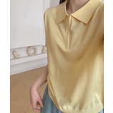 ハーフジップポロシャツ 半袖サマーニット | Miniministore | 詳細画像16 