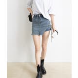 サイドリボンデニムショートパンツスカート | Miniministore | 詳細画像14