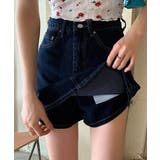 デニムスカパンハイウエストショートパンツ | Miniministore | 詳細画像9