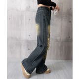 ダメージバギーデニムパンツヴィンテージ風 | Miniministore | 詳細画像20 