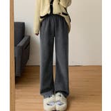 裏起毛ワイドパンツ あったかニットパンツ | Miniministore | 詳細画像6