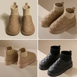 ムートンブーツ キルティング裏起毛ブーツ | Miniministore | 詳細画像3 