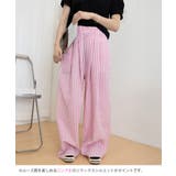 チェック柄ワイドパンツ ハイウエスト薄手 | Miniministore | 詳細画像19 