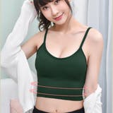 リブキャミソール レディース Uオープンバック | Miniministore | 詳細画像10
