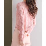 透かし編みカーディガンフェミニン夏羽織り | Miniministore | 詳細画像19 