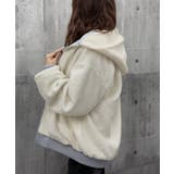 リバーシブルボアパーカージャケット韓国風 | Miniministore | 詳細画像14 