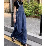 サロペットスカート韓国風デニムジャンスカ | Miniministore | 詳細画像7