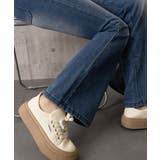 韓国風セミフレアデニムパンツ レディース | Miniministore | 詳細画像13 