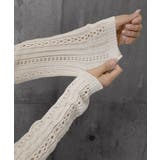 針抜きシアーカーディガン透かし編みニット | Miniministore | 詳細画像15