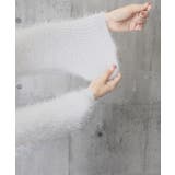 モヘア調ニット Vネックシャギートップス | Miniministore | 詳細画像25 