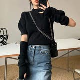 アームウォーマー ニットトップス 韓国風 | Miniministore | 詳細画像5 