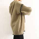 フード付きニットパーカー韓国ファッション | Miniministore | 詳細画像13