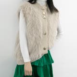 ファーベスト レディース リブニットジレ | Miniministore | 詳細画像10 