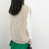 ファーベスト レディース リブニットジレ | Miniministore | 詳細画像12 