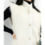 ファーベスト レディース リブニットジレ | Miniministore | 詳細画像14 