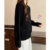 ニットカーディガン ポケット付き 秋冬服 | Miniministore | 詳細画像5 