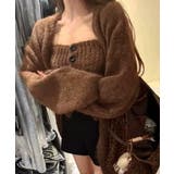 ニットアンサンブルベアトップニットカーデ | Miniministore | 詳細画像10 