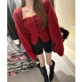 ニットアンサンブルベアトップニットカーデ | Miniministore | 詳細画像11 