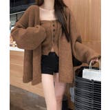 ニットアンサンブルベアトップニットカーデ | Miniministore | 詳細画像8 