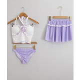 花柄レースフリル水着三点セット体型カバー | Miniministore | 詳細画像17 