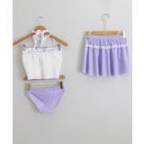 花柄レースフリル水着三点セット体型カバー | Miniministore | 詳細画像18 