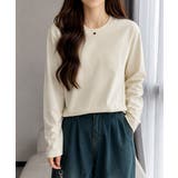 長袖TシャツカットソークルーネックロンT | Miniministore | 詳細画像11 