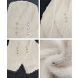 ふわふわファーベストVネックニットベスト | Miniministore | 詳細画像27